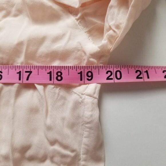 Young Fabulous & Broke 'Joplin' Boho Balloon Sleeve V-Neck Midi Dress Small NWT - Picture 7 of 13